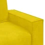 Juego de sofás con cojines 3 piezas terciopelo amarillo de , Sofás - Ref: Foro24-3324624, Precio: 610,32 €, Descuento: %