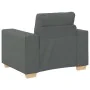 Sillón de tela gris oscuro 60 cm de , Sofás - Ref: Foro24-4105059, Precio: 159,36 €, Descuento: %