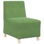 Sillón sofá verde claro 55 cm terciopelo de , Sofás - Ref: Foro24-4108482, Precio: 118,71 €, Descuento: %