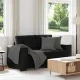 Sofá Loveseat Terciopelo Negro 120 cm by , Sofas - Ref: Foro24-4105115, Price: 210,76 €, Discount: %