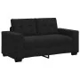 Sofá Loveseat Terciopelo Negro 120 cm by , Sofas - Ref: Foro24-4105115, Price: 210,76 €, Discount: %