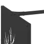 Leñero negro 40x40x40 cm Acero laminado en frío de , Bolsas y soportes de leña - Ref: Foro24-864243, Precio: 47,86 €, Descuen...
