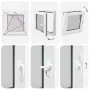 Ventana de sótano "RISOR" 60x60 cm oscilobatiente DIN izquierda by , Windows - Ref: Foro24-4108344, Price: 103,95 €, Discount: %