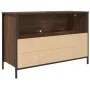 Mueble de baño con lavabo y cajones roble marrón 90x34,5x60 cm de , Tocadores de baño - Ref: Foro24-861881, Precio: 79,05 €, ...