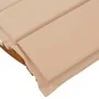Tumbona mecedora con cojín de madera maciza de acacia de , Tumbonas - Ref: Foro24-4103884, Precio: 137,89 €, Descuento: %