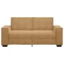 Sofá de 2 plazas terciopelo marrón 140 cm by , Sofas - Ref: Foro24-4105027, Price: 214,84 €, Discount: %