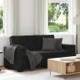 Sofá de 2 plazas terciopelo negro 140 cm de , Sofás - Ref: Foro24-4105025, Precio: 216,05 €, Descuento: %