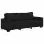 Conjunto de sofá de 3 piezas con cojines de tela negra de , Sofás - Ref: Foro24-3324651, Precio: 618,89 €, Descuento: %
