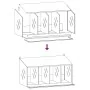 Nido para gallinas con 4 compartimentos plateado galvanizado de , Jaulas y habitáculos para animales pequeños - Ref: Foro24-8...