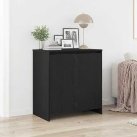Aparador de madera de roble negro 70x41x75 cm by , Sideboards - Ref: Foro24-862082, Price: 69,50 €, Discount: %