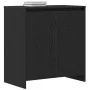 Aparador de madera de roble negro 70x41x75 cm by , Sideboards - Ref: Foro24-862082, Price: 69,50 €, Discount: %