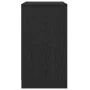 Aparador de madera de roble negro 70x41x75 cm by , Sideboards - Ref: Foro24-862082, Price: 69,50 €, Discount: %