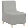 Sillón de tela gris nube 55 cm de , Sofás - Ref: Foro24-4108477, Precio: 121,01 €, Descuento: %