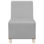 Sillón de tela gris nube 55 cm de , Sofás - Ref: Foro24-4108477, Precio: 121,01 €, Descuento: %