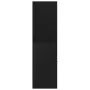 Boticario de madera de roble negro 30x41x144,5 cm de , Taquillas y armarios de almacenamiento - Ref: Foro24-862054, Precio: 1...