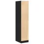 Boticario de madera de roble negro 30x41x144,5 cm de , Taquillas y armarios de almacenamiento - Ref: Foro24-862054, Precio: 1...