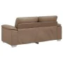 Sofá de 2 plazas de cuero sintético color capuchino 140 cm by , Sofas - Ref: Foro24-4105342, Price: 232,61 €, Discount: %