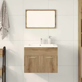 Juego de muebles baño 2 piezas madera ingeniería roble artisan de , Muebles de baño - Ref: Foro24-862040, Precio: 69,38 €, De...