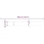 Bordes para césped 30 uds 15x103 cm acero inoxidable by , Garden edging and edging - Ref: Foro24-865988, Price: 205,85 €, Dis...