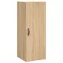 Aparador de madera contrachapada roble Sonoma 34,5x34x180 cm de , Aparadores - Ref: Foro24-3198764, Precio: 101,18 €, Descuen...
