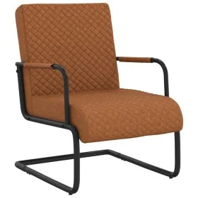 Silla voladiza cuero sintético marrón mate von , Sessel - Ref: Foro24-325781, Preis: 140,98 €, Rabatt: %