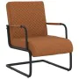 Silla voladiza cuero sintético marrón mate von , Sessel - Ref: Foro24-325781, Preis: 140,98 €, Rabatt: %