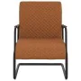 Silla voladiza cuero sintético marrón mate von , Sessel - Ref: Foro24-325781, Preis: 140,98 €, Rabatt: %