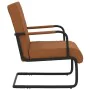Silla voladiza cuero sintético marrón mate von , Sessel - Ref: Foro24-325781, Preis: 140,98 €, Rabatt: %