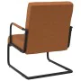 Silla voladiza cuero sintético marrón mate von , Sessel - Ref: Foro24-325781, Preis: 140,98 €, Rabatt: %