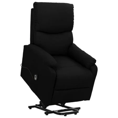 Sillón elevable tela negro by , Armchairs - Ref: Foro24-329741, Price: 362,35 €, Discount: %