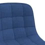 Sillas de comedor giratorias 2 unidades tela azul de , Sillas de comedor - Ref: Foro24-334055, Precio: 94,84 €, Descuento: %
