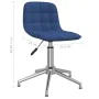 Sillas de comedor giratorias 2 unidades tela azul de , Sillas de comedor - Ref: Foro24-334055, Precio: 94,84 €, Descuento: %
