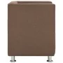 Sillón en forma de cubo de tela marrón de , Sillones - Ref: Foro24-282146, Precio: 140,59 €, Descuento: %