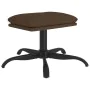 Reposapiés de tela marrón 60x60x36 cm de , Otomanas - Ref: Foro24-341570, Precio: 38,53 €, Descuento: %