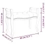 Banco de lino 80x45x60 cm de , Bancos - Ref: Foro24-344429, Precio: 149,02 €, Descuento: %