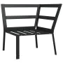 Silla de jardín acero con cojines gris 76x76x79 cm von , Modulare Sofas für den Außenbereich - Ref: Foro24-362718, Preis: 168...