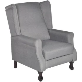 Sillón de tela gris de , Sillones - Ref: Foro24-242206, Precio: 272,30 €, Descuento: %