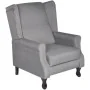 Sillón de tela gris de , Sillones - Ref: Foro24-242206, Precio: 272,30 €, Descuento: %