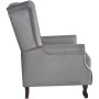 Sillón de tela gris de , Sillones - Ref: Foro24-242206, Precio: 272,30 €, Descuento: %