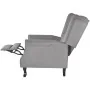 Sillón de tela gris de , Sillones - Ref: Foro24-242206, Precio: 272,30 €, Descuento: %