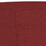 Banco de tela rojo vino tinto 100x35x41 cm de , Bancos - Ref: Foro24-349381, Precio: 59,36 €, Descuento: %