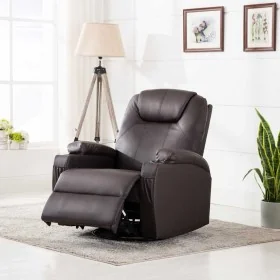Sillón de masaje mecedora de cuero sintético marrón von , Elektrische Massagesessel - Ref: Foro24-246636, Preis: 589,66 €, Ra...