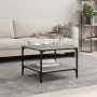 Mesa de centro madera de ingeniería gris Sonoma 55x55x40 cm by , Coffee table - Ref: Foro24-832831, Price: 40,60 €, Discount: %