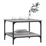Mesa de centro madera de ingeniería gris Sonoma 55x55x40 cm by , Coffee table - Ref: Foro24-832831, Price: 40,60 €, Discount: %