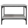 Mesa de centro madera de ingeniería gris Sonoma 55x55x40 cm by , Coffee table - Ref: Foro24-832831, Price: 40,60 €, Discount: %