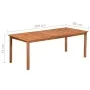 Set de comedor de jardín 9 pzas ratán sintético negro y marrón de , Conjuntos de jardín - Ref: Foro24-44102, Precio: 669,14 €...