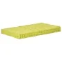 Cojín para palés algodón verde 120x80x10 cm de , Cojines para sillas y sofás - Ref: Foro24-48686, Precio: 68,93 €, Descuento: %