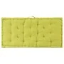 Cojín para palés algodón verde 120x80x10 cm de , Cojines para sillas y sofás - Ref: Foro24-48686, Precio: 68,93 €, Descuento: %