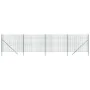 Cerca de alambre de acero galvanizado verde 1,4x10 m de , Paneles de vallas - Ref: Foro24-154067, Precio: 93,74 €, Descuento: %