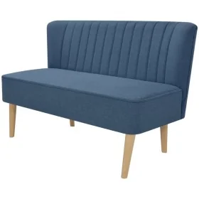 Sofá de tela azul 117x55,5x77 cm von , Sofas - Ref: Foro24-244072, Preis: 265,04 €, Rabatt: %
